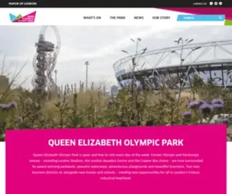 QueenelizabetholympicPark.co.uk(Queen Elizabeth Olympic Park) Screenshot