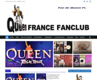 Queenfrancefanclub.fr(Queen France Fanclub) Screenshot