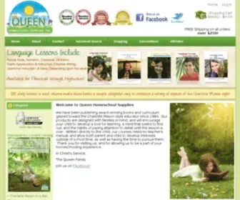 Queenhomeschool.com(Queen Homeschool Supplies) Screenshot