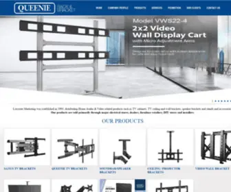 Queenielm.com(Leicester Marketing) Screenshot