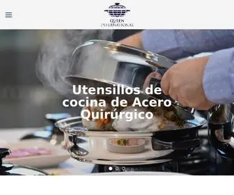 Queeninternational.com.ar(Utensillos de cocina de primer nivel) Screenshot