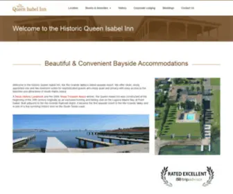 Queenisabelinn.com(Beautiful Bayside Lodging) Screenshot