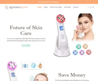 Queenlyglow.com(The Future Of Skincare) Screenshot