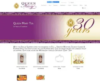 Queenmarytea.com(Queen Mary Tea) Screenshot