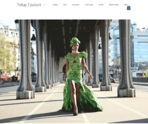 Queenofthebrides.com(Couture wedding gowns) Screenshot