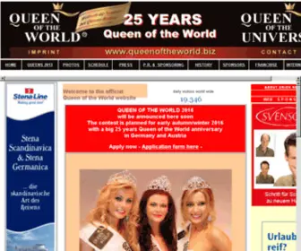 QueenoftheWorld.biz(Queen of the world) Screenshot