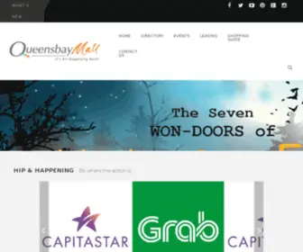 Queensbaymallmalaysia.com(Queensbay mall blog) Screenshot