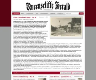 Queenscliffeherald.com.au(Queenscliffe Herald Home) Screenshot