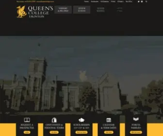 Queenscollege.org.uk(Queen's College) Screenshot