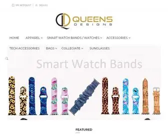 Queensdesigns.com(Wholesale fashion jewelry) Screenshot