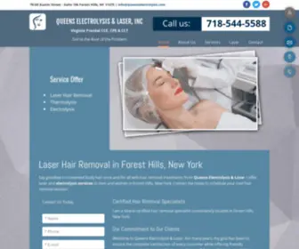 Queenselectrolysis.com(Forest Hills NY) Screenshot