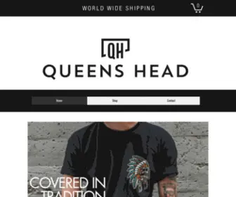 Queensheadtattoopreserve.com(Queens Head) Screenshot