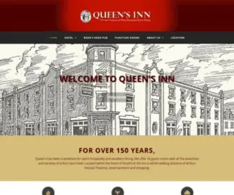 Queensinnstratford.ca(Queen's Inn) Screenshot