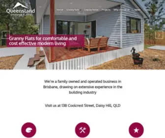 Queenslandgrannyflats.com.au(Premium Granny Flat Designs) Screenshot