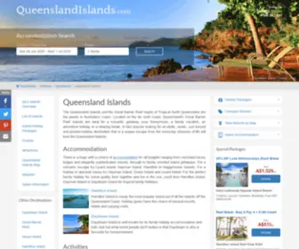 Queenslandislands.com(Queensland Islands Holidays) Screenshot