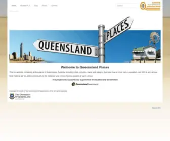 Queenslandplaces.com.au(Queensland Places) Screenshot