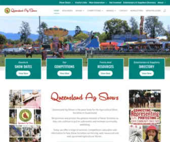 Queenslandshows.com.au(Queensland Shows) Screenshot