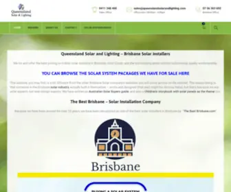 Queenslandsolarandlighting.com(QUALITY SOLAR) Screenshot