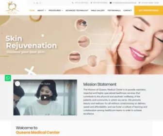 Queensmedicalcenter.ae(Dubai, UAE) Screenshot