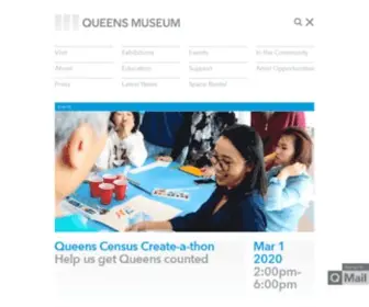 Queensmuseum.org(Queens museum) Screenshot