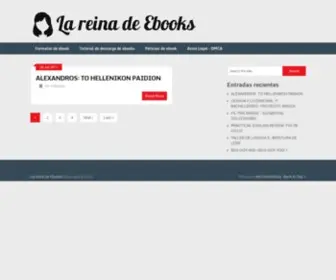 Queensnotebook.com(La reina de Ebooks) Screenshot