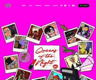 Queensofthenight.club(Queens Of The Night is a women) Screenshot