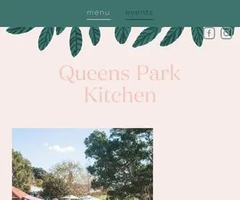 Queensparkkitchen.com.au(Queens Park Kitchen) Screenshot