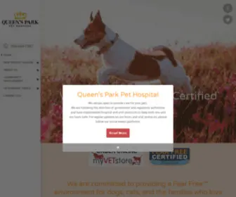 Queensparkpethospital.ca(Queen's Park Pet Hospital Queen's Park Pet Hospital in New Westminster) Screenshot