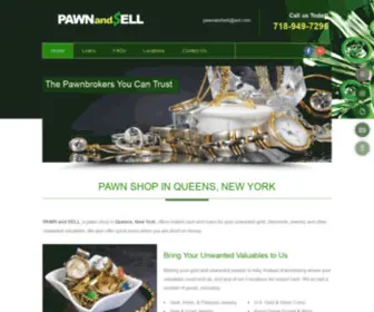 Queenspawnbrokers.com(Pawn Shop) Screenshot