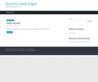 Queenspublicmedia.com(Just another WordPress site) Screenshot