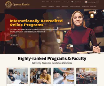 Queensrhodeuniversity.Education(Queens Rhode University) Screenshot
