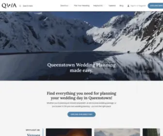 Queenstownweddings.org(Queenstown Wedding Association) Screenshot