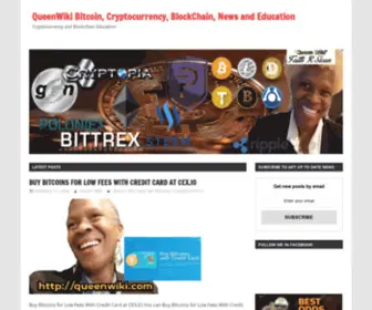 Queenwiki.com(QueenWiki Bitcoin) Screenshot