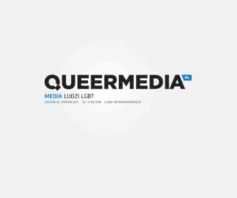 Queermedia.pl(Nowy produkt dla gejów) Screenshot