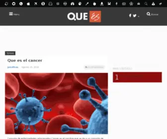 Quees.com.mx(El Sitio que despeja tus dudas) Screenshot