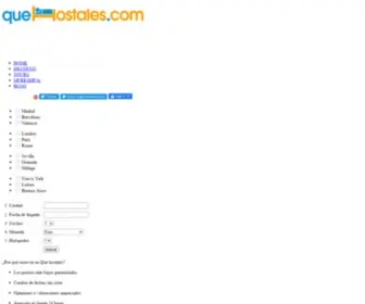 Quehostales.com(Reserva de Hoteles en todo el Mundo) Screenshot