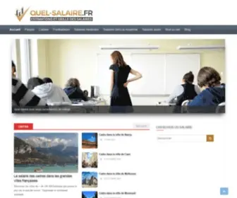 Quel-Salaire.fr(L'actualité) Screenshot