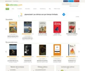 Quelibroleo.com(Quelibroleo, descubre tu próxima lectura) Screenshot