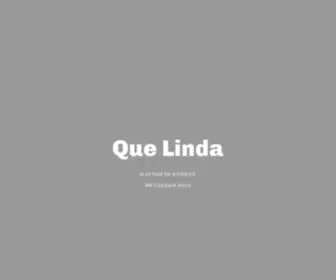 Quelinda.org(Que Linda) Screenshot