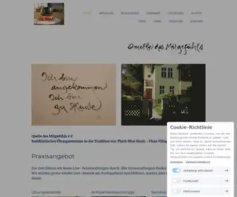 Quelle-Des-Mitgefuehls.de(Quelle des Mitgefühls) Screenshot