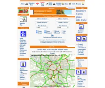 Quelleroute.com(Itinéraire) Screenshot