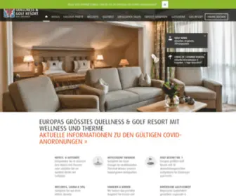 Quellness-Golf.com(Wellness, Gesundheit & Golf im schönen Bayern) Screenshot