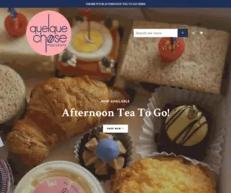 Quelque-Chose.ca(Quelque Chose Patisserie Inc) Screenshot