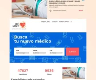 Quemedico.com(Consulta opiniones sobre médicos y elige el tuyo) Screenshot