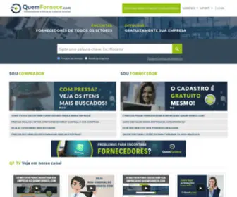 Quemfornece.com(Quem Fornece) Screenshot