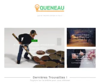 Queneau.net(Que de trouvailles sur la toile) Screenshot
