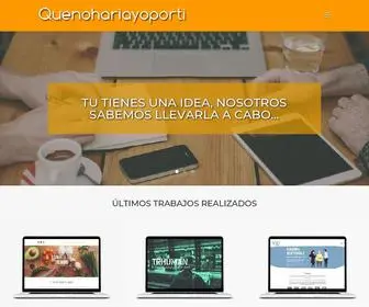 Quenohariayoporti.es(Diseño) Screenshot