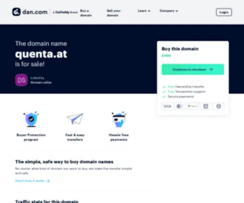 Quenta.at(Payment Service Provider) Screenshot