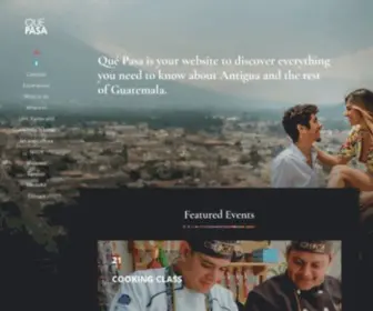 Quepasa.gt(Qué Pasa Magazine) Screenshot