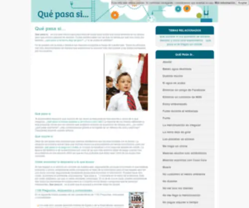 Quepasasi.info(Qué) Screenshot